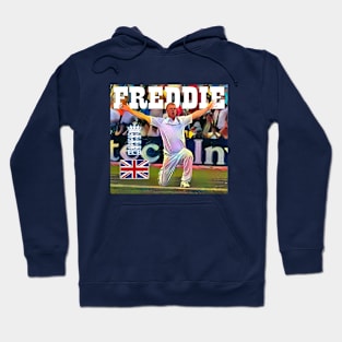 Retro Cricket - Andrew Flintoff - FREDDIE Hoodie